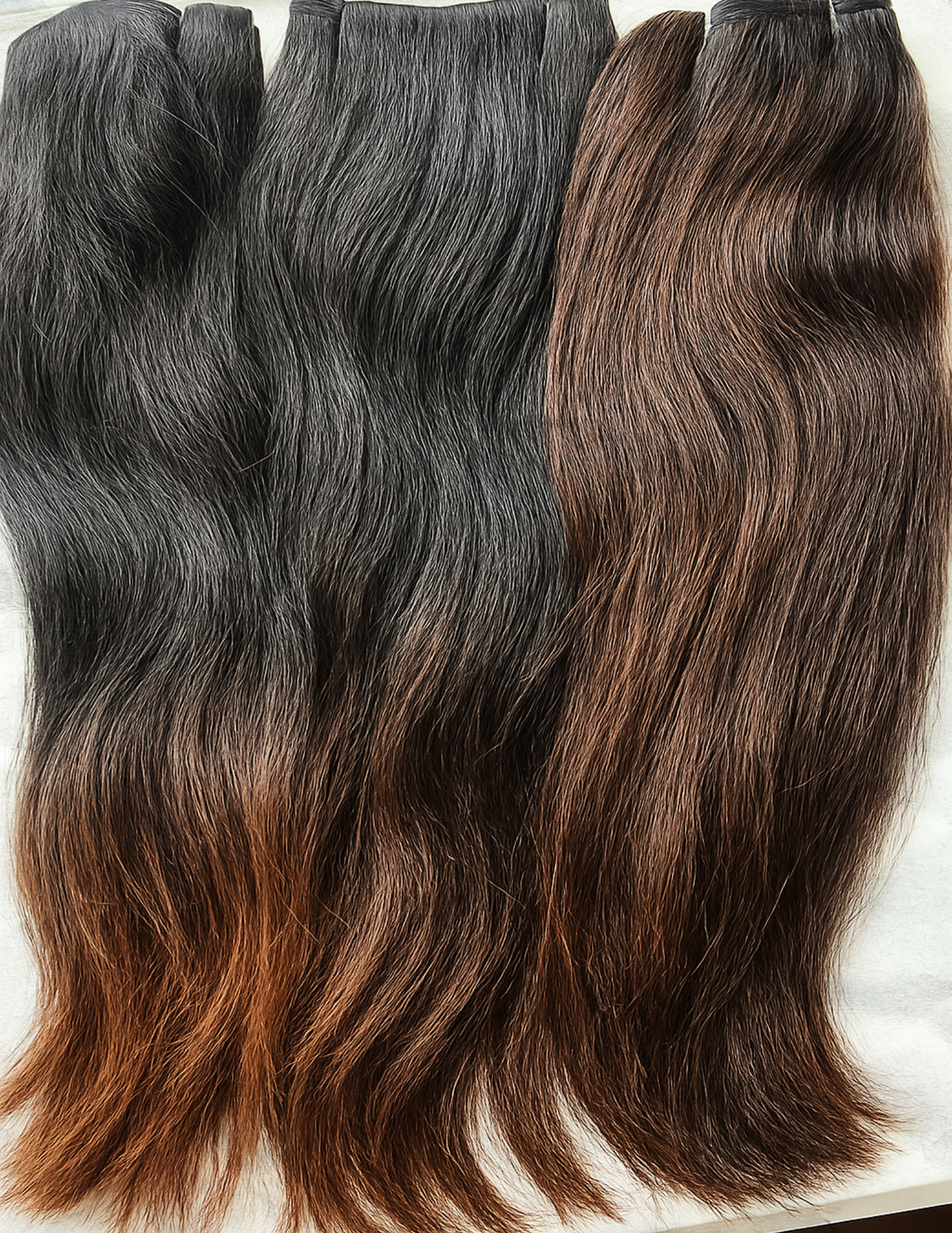 2-Tone Ombre RAW Hair - Wavy 2A