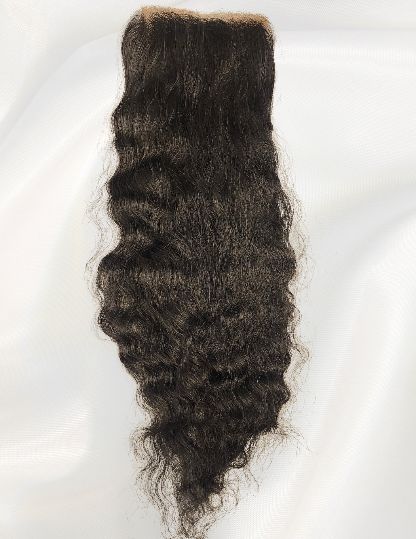 Wavy/Curly 2C Closure - Raw Hair